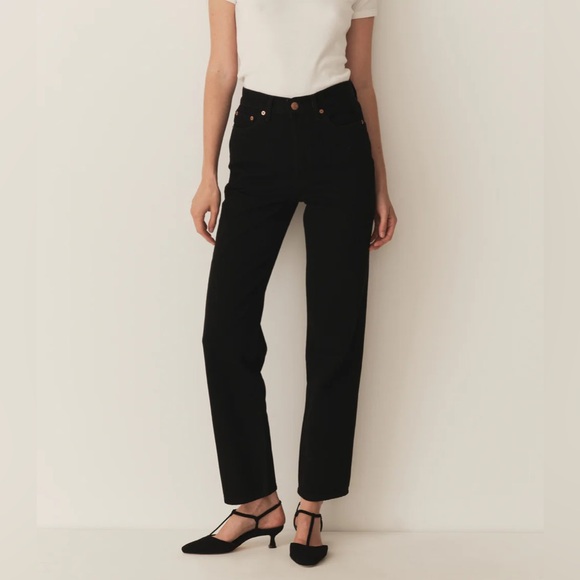 Doen DIANA JEANIN NOIR CORBEAU EUC sz 24